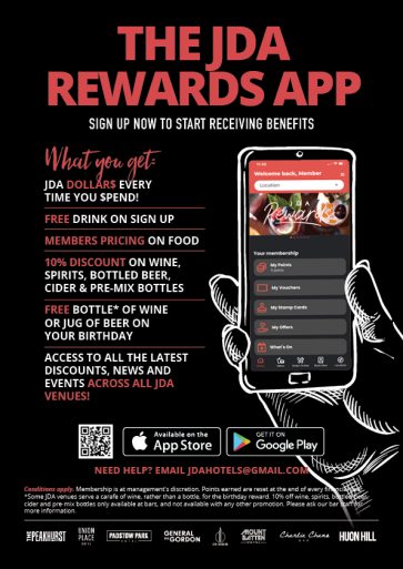 JDA Rewards App